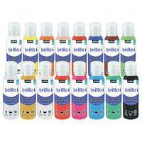 Assortiment de 16 flacons de 150 ml de gouache brillo pebeo couleurs assorties - Image principale