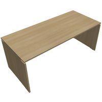 Bureau rectangulaire 180x 80 cm ép.25 mm chêne clair - Image principale