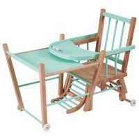 Chaise haute traditionnelle MARCEL transformable Hybride Vert Mint - Image 4