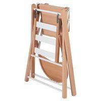 Chaise haute SARAH extra-pliante Hybride Blanc - Image 3