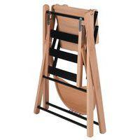 Chaise haute SARAH extra-pliante Hybride Noir - Image 2