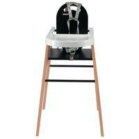 Chaise haute fixe LILI Hybride Noir thumbnail image 3