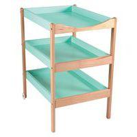 Table à langer SUSIE 3 plateaux Hybride Vert Mint - Image 2