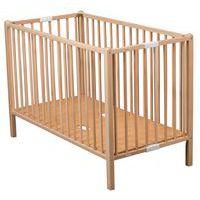 Lit 60x120 extra-pliant ROMEO bois naturel vernis (sans roulette) - Image 2