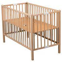 Lit 60x120 extra-pliant ROMEO bois naturel vernis (sans roulette) - Image 4