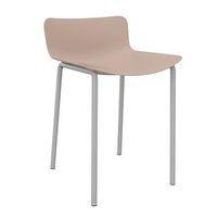 Tabouret bas Popp coque polycarbonate/piètement acier thumbnail image 15