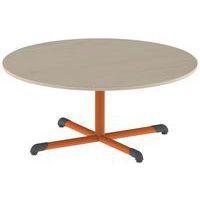 Table Bandana ronde Ø 120 cm fixe dégagement latéral stratifié - Image principale