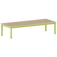 Table Carélie rectangulaire 200 x 80 cm fixe 4 pieds stratifié thumbnail image 7