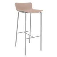 Tabouret haut Popp coque polycarbonate/piètement acier thumbnail image 9