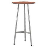 Mange-debout Ella rond Ø 60 cm hauteur 110 cm stratifié CDF Mobidecor - Image 4
