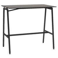 Mange-debout Ella rectangulaire hauteur 110 cm stratifié compact - Image 5