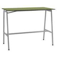 Mange-debout Ella rectangulaire hauteur 110 cm stratifié compact - Image 3