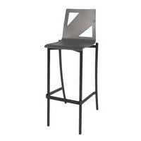 Tabouret Best 4 pieds hauteur 80 cm coque Moda bois naturel ou teinté thumbnail image 4