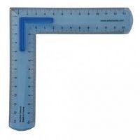 Équerre injectée graduée bleue Eker - Image principale