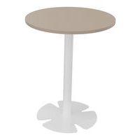 Table Host Ø 60 x h 75 cm plt Argile pied tulipe Blanc - Image principale
