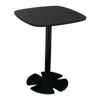 Table Host 60 x 60 x h 75 cm plt Noir pied tulipe Noir - Image principale