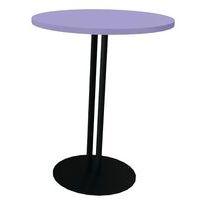 Table Roxane piètement 2 tubes Ø 60 cm thumbnail image 2