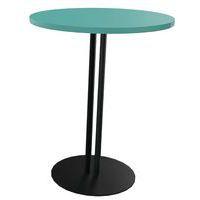 Table Roxane piètement 2 tubes Ø 60 cm thumbnail image 8