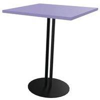 Table Roxane piètement 2 tubes 60x60 cm thumbnail image 4