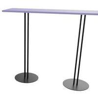 Mange-debout Roxane 2 pieds piètement double - Image 4