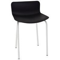 Tabouret bas Popp coque polycarbonate/piètement acier thumbnail image 6