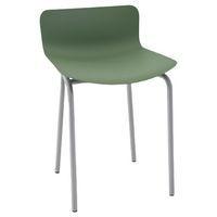 Tabouret bas Popp coque polycarbonate/piètement acier thumbnail image 11