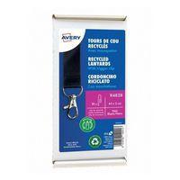 Tour de cou badge recyclé avec mousqueton - Avery (Lot de 10) thumbnail image 5