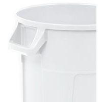 Conteneur rond agréé alimentaire 85 L Blanc thumbnail image 2
