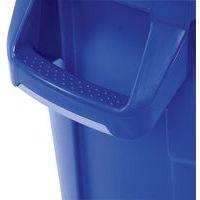 Conteneur rond agréé alimentaire 85 L Bleu - Image 3