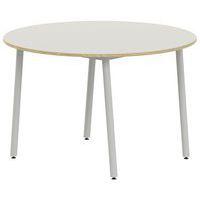 Table 4 pieds inclinés ronde Ø 120 cm stratifié ABS - Image principale