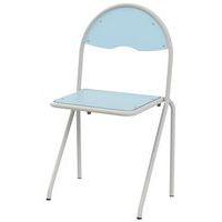 Chaise 4 pieds appui sur table stratifié - Image 2