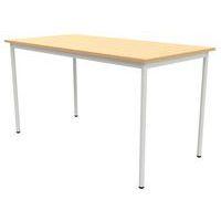 Table 4 pieds droits 140 x 80 cm stratifié ABS - Image 4