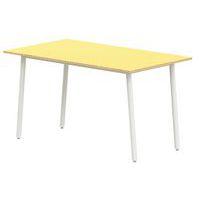 Table 4 pieds inclinés 80 x 80 cm stratifié ABS - Image 2