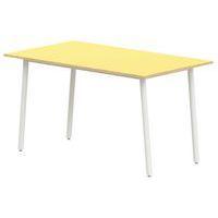 Table 4 pieds inclinés 140 x 80 cm stratifié ABS - Image 2