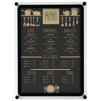 Porte-affiche mural Crystal pochette-cadre Magneto -Tarifold thumbnail image 11