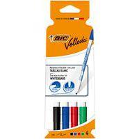 Pochette 4 feutres pointe fine Velleda - Bic