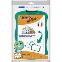 Ardoise velleda 21x31 cm blanche double face - Bic