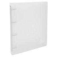 Classeur A4 polypropylène 4 anneaux diam: 30mm dos: 40 mm  - Incolore - Image principale