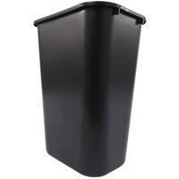 Conteneur rectangulaire noir - 39L - Rubbermaid thumbnail image 2