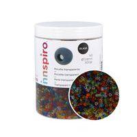 Boîte de 500 g perles de rocaille multicolores Ø3,8 mm - Innspiro