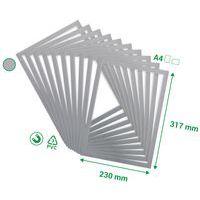 Lot de 10 Cadre d'affichage Magneto PRO Memo gris thumbnail image 2