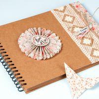 Album Couverture rigide Kraft 32x24cm 40 feuilles 200g thumbnail image 2