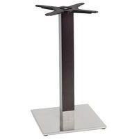 Pied de table Tiffany base carrée colonne hêtre S-CAB - Image 4