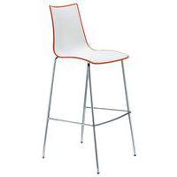 Tabourets Zebra hauteur 65 et 80 cm bicolore lot de 2 S-CAB thumbnail image 2