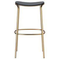 Tabouret Trick hauteur 65 et 75 cm assise bois S-CAB