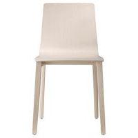 Chaises Smilla bois 4 pieds lot de 2 S-CAB