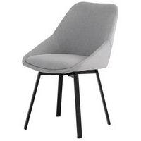 Lot de 2 chaises Amélie gris clair - Image principale