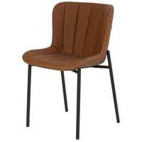Lot de 2 chaises Mayka marron - Image principale