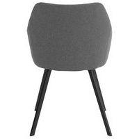 Lot de 2 chaises Lanna gris foncé thumbnail image 2