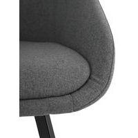 Lot de 2 chaises Lanna gris foncé thumbnail image 3
